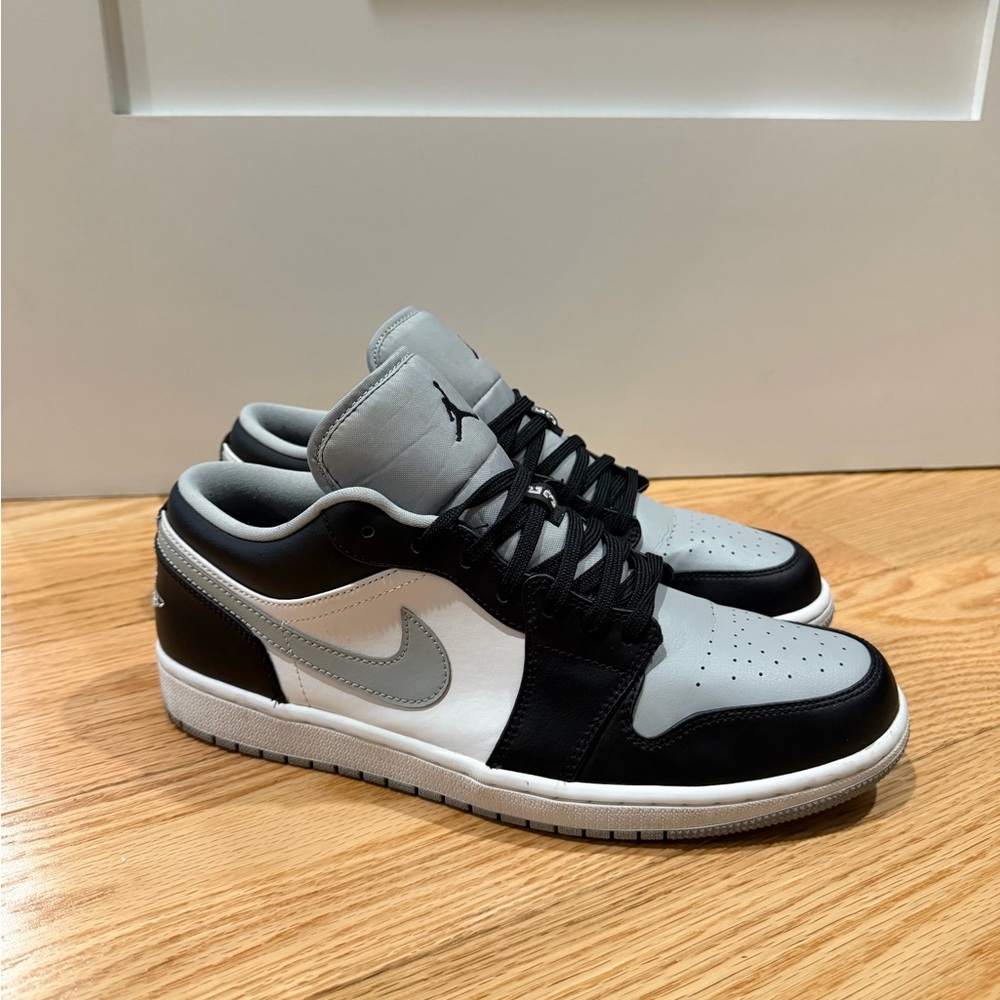 Nike Air Jordan Low Black and White Sneakers